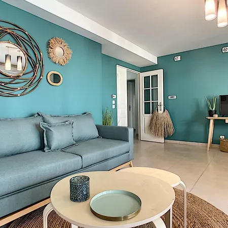 Centre, Lumineux T3 6 Pers Terrasse Wifi Pkg Clim Antibes